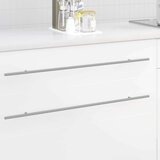 Drška za ormar 2 pcs Srebrno 800 mm Nehrđajući čelik | shoptok.hr