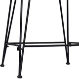  Barski stol 2 pcs Črna 44 x 46 x 91 cm Rattan in jeklo, (5000297090) | Shoptok.si