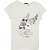 Ikks Majice s kratkimi rokavi XW10132 Bela Cene