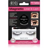 Ardell Magnetic Liner & Lash Demi Wispies odtenek Black darilni set magnetne trepalnice Demi Wispies 1 kos + magnetno črtalo v gelu 2 g Black + čopič za črtalo 1 kos Cene
