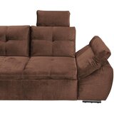 CARRYHOME KOTNA SEDEŽNA GARNITURA, mikrovelur barve bakra | Shoptok.si