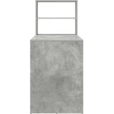 vidaXL Stol sa Pohranjivanjem Betonska siva 113x54x120 cm Konstruirano drvo | shoptok.hr
