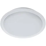 LED panel 10W 100mm 4000K - vgradni, bel, okrogel, IP65