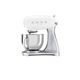 Smeg SMF04WHEU Kuhinjski aparat bel 50's stil, 4,8 litrska posoda za mešanje in dodatki | Shoptok.si