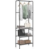  Stalak za odjeću s policom Sivi hrast sonoma 60 x 30 x 171 cm | Eponuda.ba