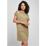 UC Curvy Women's lace T-shirt in khaki color | shoptok.hr