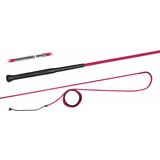 FLECK Lonžirni bič ERGO-ročaj z vijačnim zapenjanjem, 180 cm - roza Cene