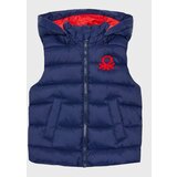 United Colors Of Benetton Telovnik 2WU0GJ003 Mornarsko modra Regular Fit | Shoptok.si