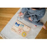 Kindsgut Drvena reljefna puzzle (broj komada 6 kom) Safari – | shoptok.hr