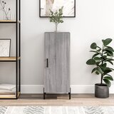 vidaXL Komoda boja hrasta sonome 34 5x34x90 cm od konstruiranog drva | shoptok.hr
