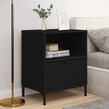  Noćni ormar 2 pcs Crna 49 x 36 x 61 cm Konstruirano drvo | shoptok.hr