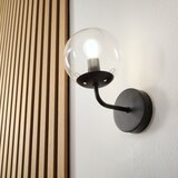  Brilagi - Zidna lampa MALIVA 1xE14/15W/230V crna/prozirna | Eponuda.com