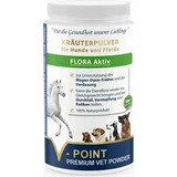 V-POINT FLORA Aktiv - Premium zeliščni prah za pse in konje
