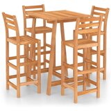  5-dijelni vrtni barski set od masivnog bagremovog drva | shoptok.hr