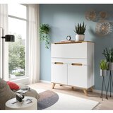 MID.YOU Pisalnik Stockholm, Barva Hrasta, Bela | Shoptok.si