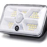 Aigostar LED solarna svetiljka sa senzorom LED/3,7V 6500K 500 mAh IP65 crna | Eponuda.com