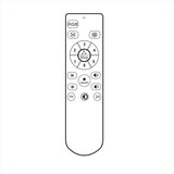 SULION Bela LED stropna svetilka Robotto – | Shoptok.si