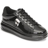 Karl Lagerfeld Nizke superge KAPRI Ikon Shine Lo Unlined Črna | Shoptok.si