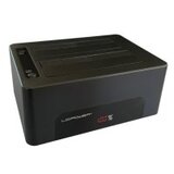 LC-Power LC-DOCK-U3-V crni sa displejom HDD docking station 2xSSD/HDD OUTLET Cene
