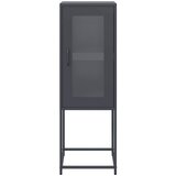  Komoda antracit 36x39x107 cm hladno valjani čelik | shoptok.hr