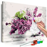  Slika za samostalno slikanje - Vase and Flowers 60x40 Cijene