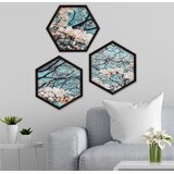 Wallity Uokvirena slika 6GEN1367, 35x35 cm, 3 dijela | Eponuda.ba