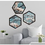 Wallity Uramljena slika 6GEN1367, 35x35 cm, 3 dela Cene