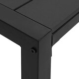  Vrtna klupa Crna 100 x 28 x 45cm Čelik | Eponuda.com