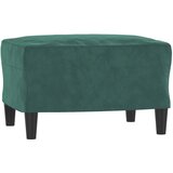  3-dijelni set sofa s jastucima tamnozeleni baršunasti | shoptok.hr