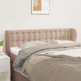  Vzglavje z ušesi kapučino 147x23x78/88 cm umetno usnje, (20932845) | Shoptok.si