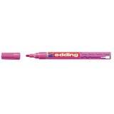 Paint marker E-751 1-2mm, metallic Edding roze 12PM02MI u