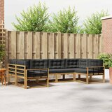  Set vanjskih sofa 6 kom. Bijela i antracit 325 x 168,5 x 73 cm | shoptok.hr