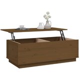  Stolić za kavu boja meda 100x50x35 cm od masivne borovine | Eponuda.com