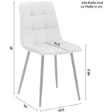 Bessagi Home stol ria, roza, žamet | Shoptok.si