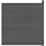 PANEL za ogradu WPC sivi 173 x 186 cm | shoptok.hr