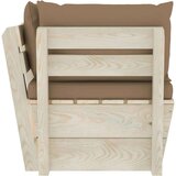  Kutna sofa od paleta s jastucima impregnirana smrekovina | shoptok.hr