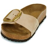 Birkenstock Natikači Madrid Big Buckle LENB Sandcastle Bež | Shoptok.si