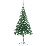  Umetna novoletna jelka z LED lučkami in bučkami 180cm 564 vejic | Shoptok.si