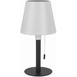  LED prigušiva solarna lampa LED/2W/5V USB 1200 mAh IP44 bela/crna Cene