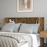 Maison Chic vzglavna omarica - nočna omarica - posteljna omarica dimljeni hrast 180x18,5x104,5 cm, (21705811) | Shoptok.si