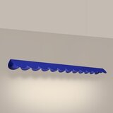 Thoro Temno modra aluminijasta LED viseča svetilka BISCUIT &amp;ndash; Slike