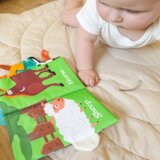 Woopie baby knjiga s tkaninom životinjskih repova | shoptok.hr