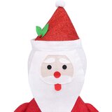  Ukrasna božićna figura Djeda Mraza LED luksuzna tkanina 90 cm | Shoptok.si