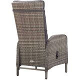  11-dijelni vrtni blagovaonski set od poliratana sivi | shoptok.hr