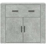  Komoda siva boja betona 80 x 33 x 70 cm od konstruiranog drva | shoptok.hr