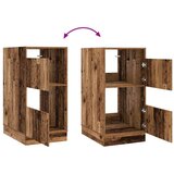  Ormar za pranje rublja s pohranom Staro drvo 50 x 68 x 102 cm - Staro drvo 102 cm | shoptok.hr