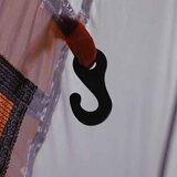 Šator tipi za kampiranje za 5 osoba sivi vodootporni | shoptok.hr