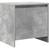  Noćni ormarići 2 kom siva boja betona 45x34x44,5 cm drveni | shoptok.hr