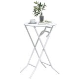  Stol za vrt Bijelo 50 x 50 x 72 cm Metal | Eponuda.com