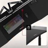 Hero 4.6 RGB crni igraći stol 160 cm | shoptok.hr